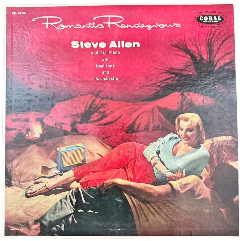 Steve Allen- Romantic Rendezvous, 1957, VG+/VG+