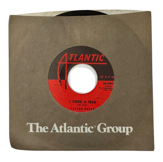 LaVern Baker- I Cried A Tear/Dix-A-Billy, 1958, VG+