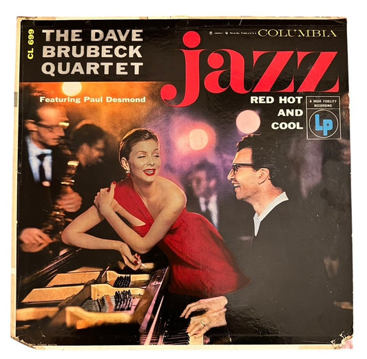 The Dave Brubeck Quartet- Jazz: Red Hot And Cool, 1955, VG+/VG