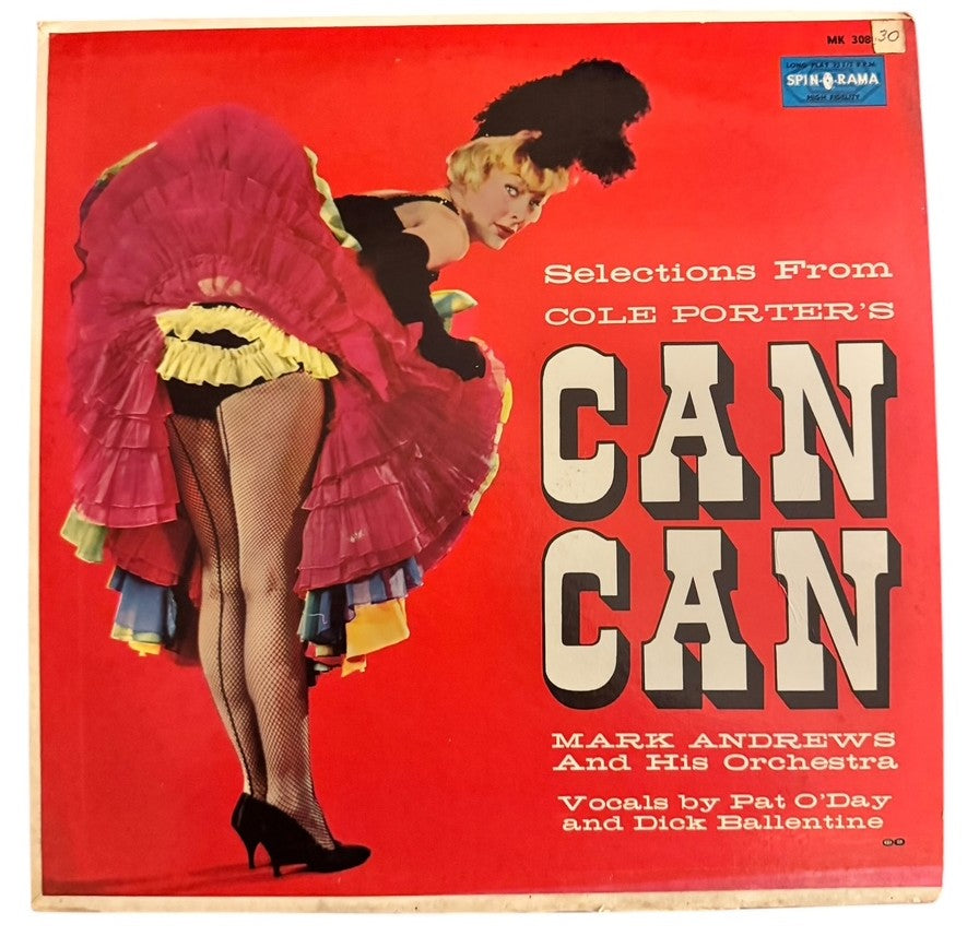 Mark Andrews & His Orchestra- Cole Porter's Can Can, VG+/VG