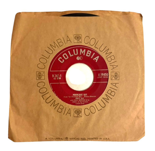 Doris Day- Moonlight Bay/Tell Me, 1951, VG+