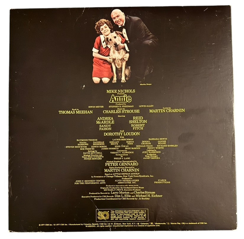 Original Cast- Annie (A New Musical), 1977, VG+/VG+