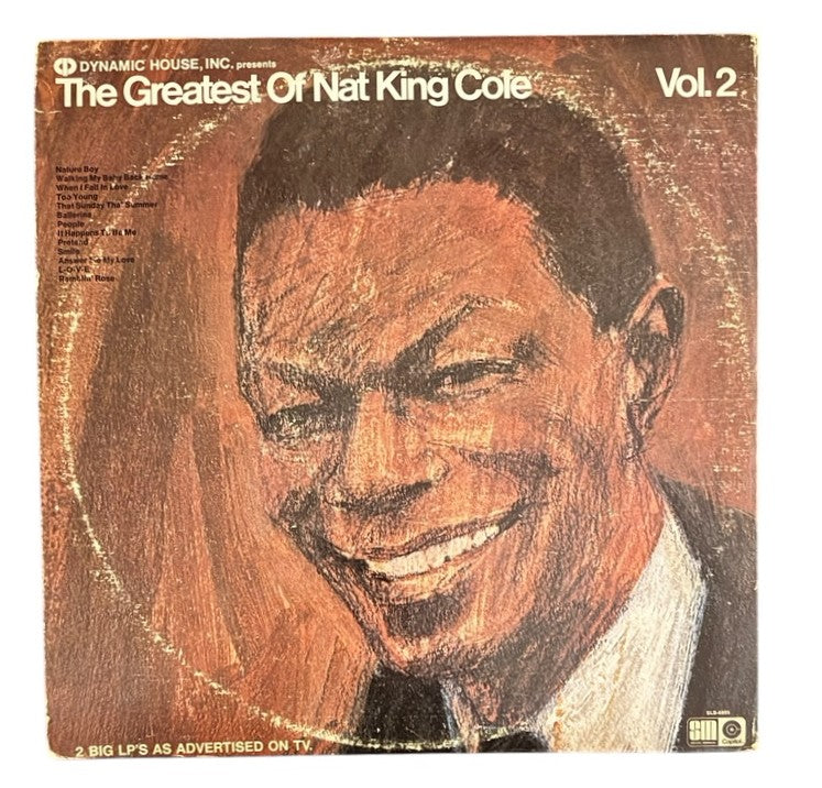 Nat King Cole- The Greatest Of Nat King Cole Vol. 1 & 2, 1972, VG+/VG+ (2 Records)